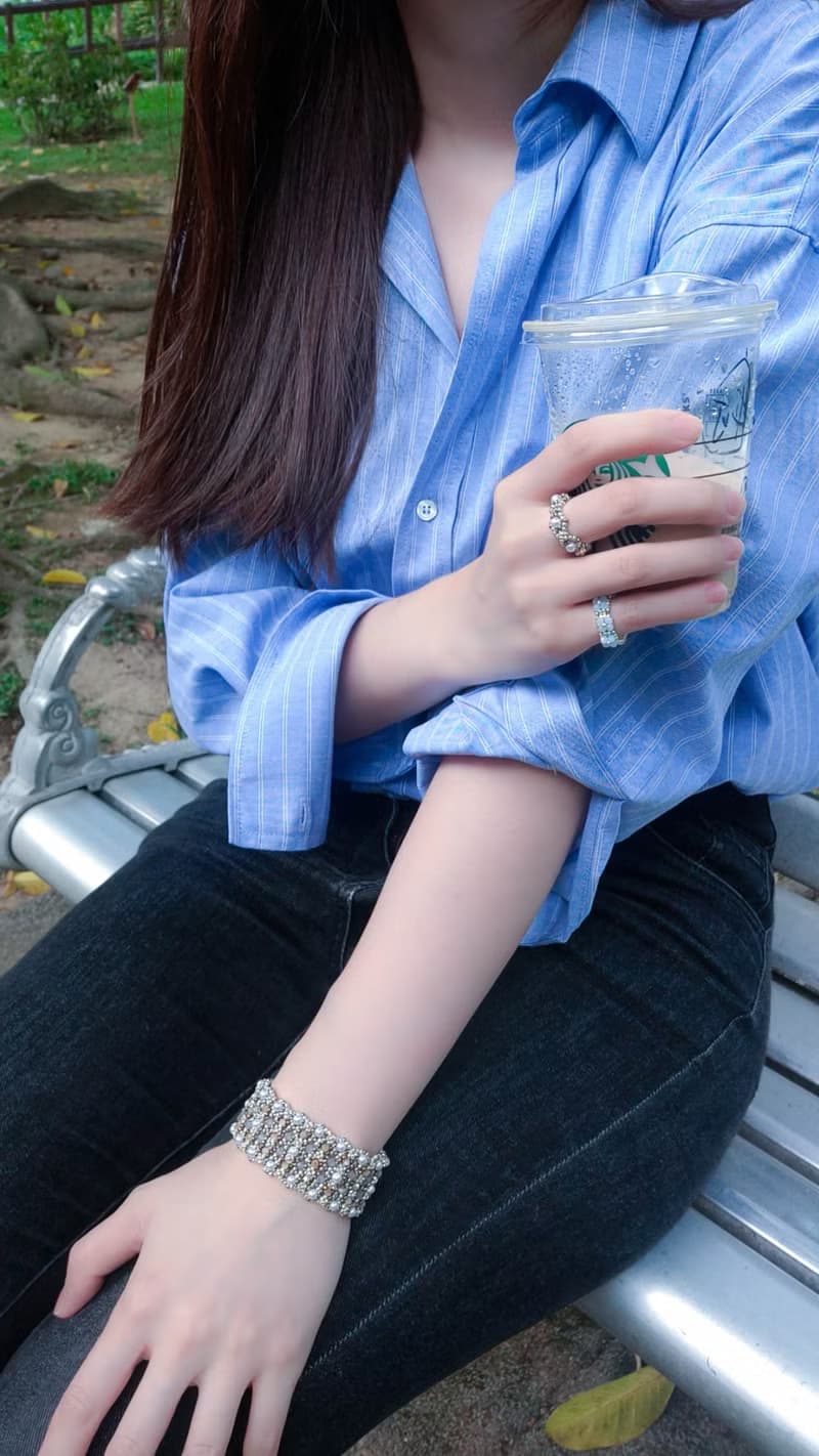 Samantha 戒指 - 手工編織珠寶