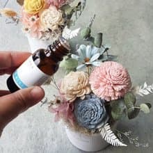 海藏設計 | 春日小清新。香氛乾燥盆花+天然精油。