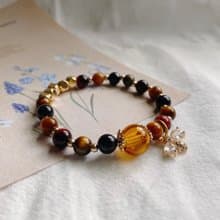 【Cinnamonmon 希娜夢夢】蜜語 自信 - 三色虎眼手鍊款