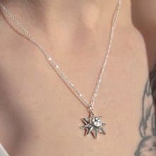 (K-pop Super Junior Ryeowook Featured) Baby Apollo Necklace -  Silver