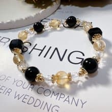 黃水晶 | 黑瑪瑙