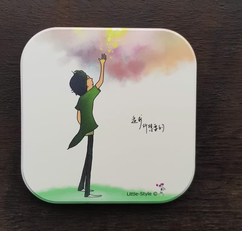 吸水杯墊-追求所想要的