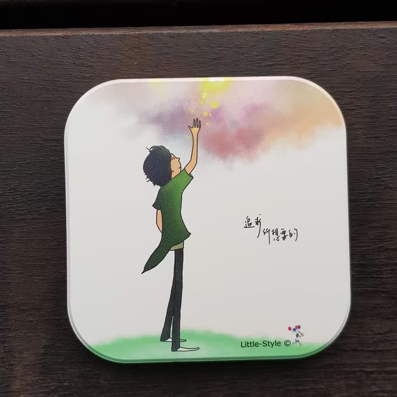 吸水杯墊-追求所想要的