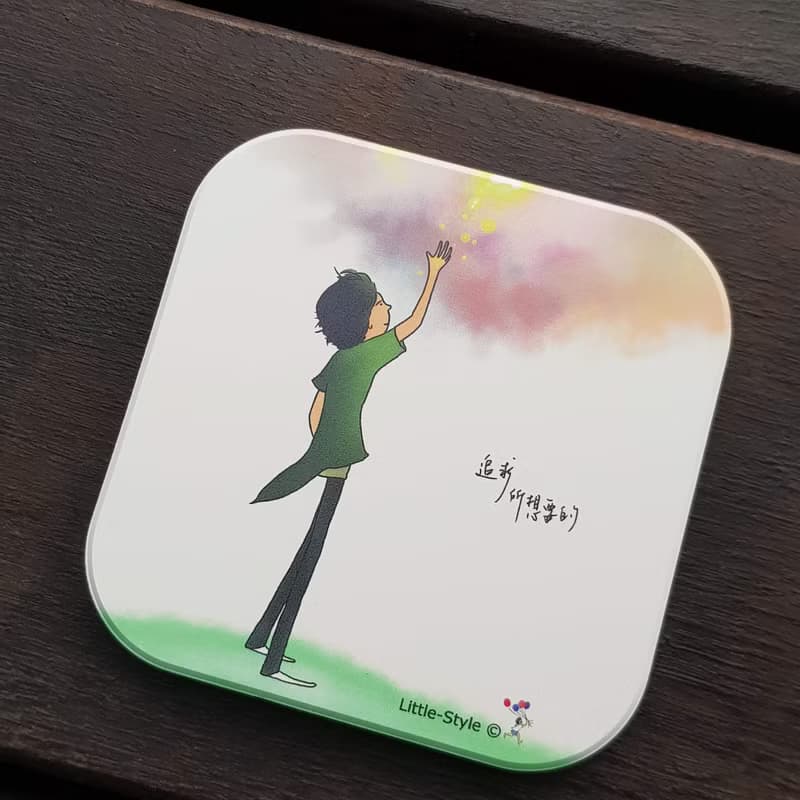 吸水杯墊-追求所想要的
