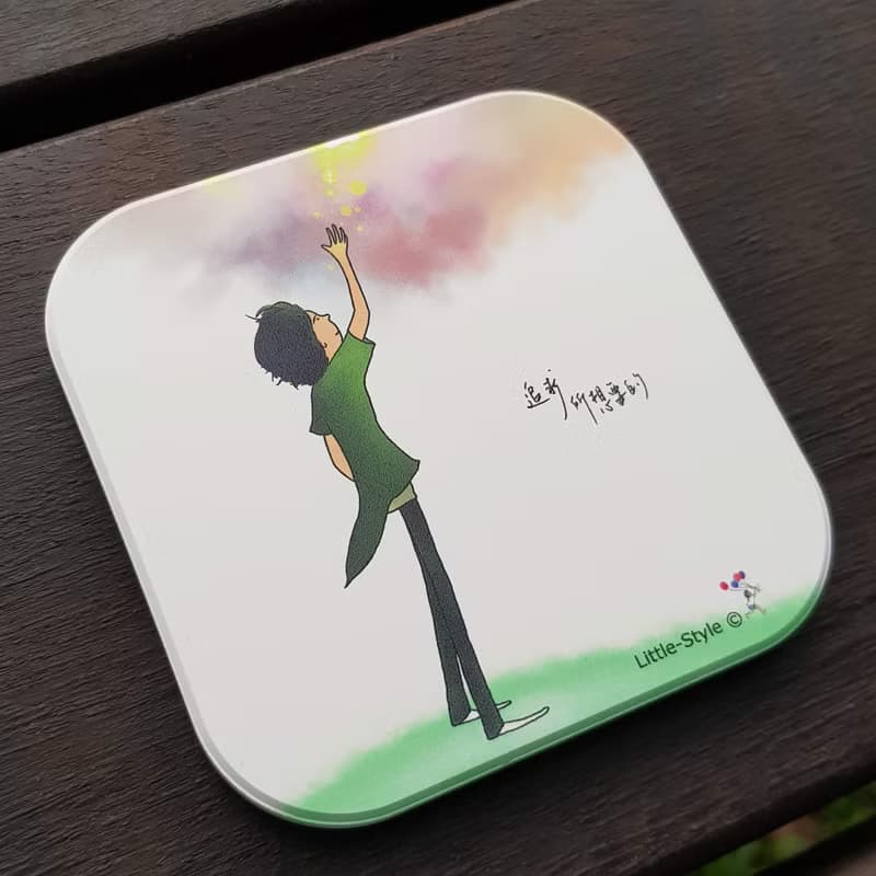 吸水杯墊-追求所想要的