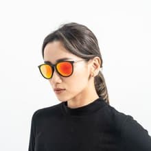 2is MavisO 太陽眼鏡 偏光│梨形墨鏡│橘色U