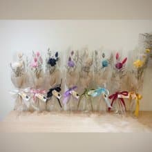 逆光香氛索拉花單枝花束 /畢業花束/永生花/乾燥花束/花束