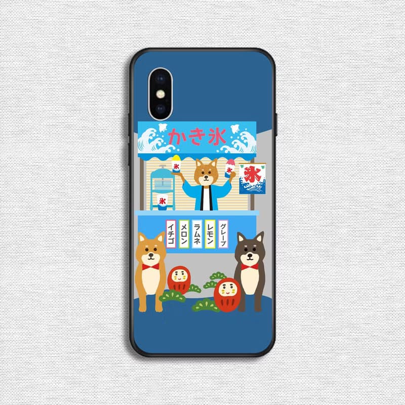 柴犬賣冰 手機殼
