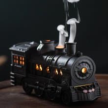 【品菲特PINFIS】復古火車香氛機 加濕器 (送水性精油3瓶)
