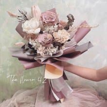 /The flower 42/煙燻玫瑰永生花束