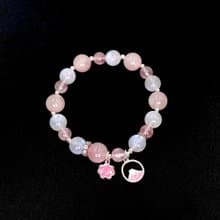 寶麗金珠寶-天然水晶銀飾手鍊