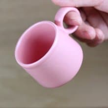 【送禮好物】粉紅泡泡 咖啡分享杯 自然釉小緣杯 台灣鶯歌製