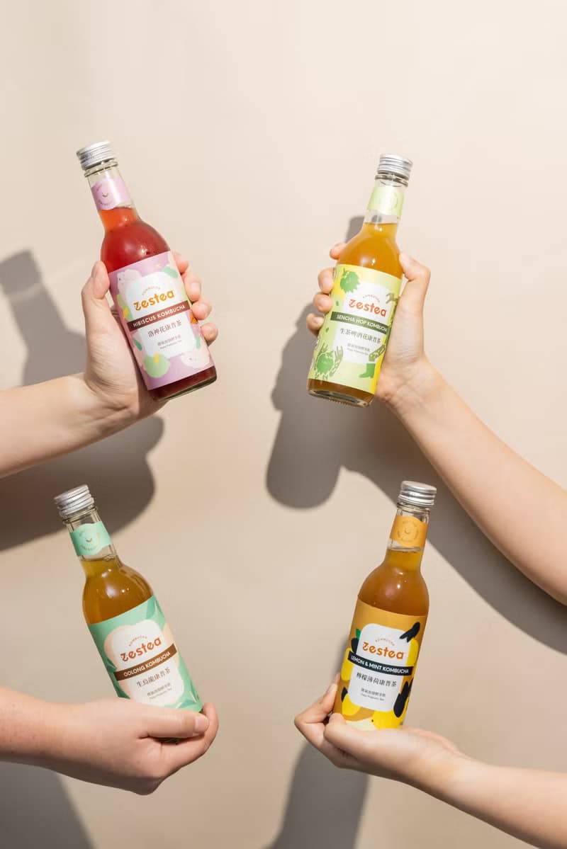 Zestea康普茶一次喝到全口味組 300ML*12瓶(無添加、富含益生菌)