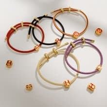 【繫語系列】吉祥守護手環 幸運手鍊 禮物 紀念 情侶 畢業