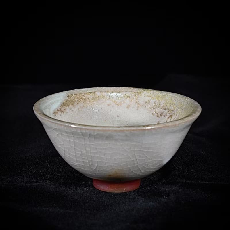 手作柴燒志野小茶碗JC074