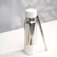 【贈配件】經典袋鼠瓶2代 520ml 贈茶隔&粗吸管&吸管套&吸管瓶刷