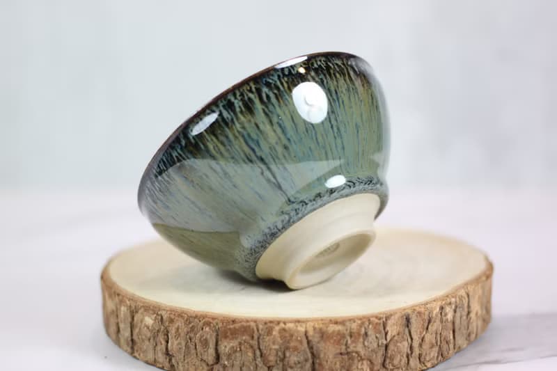 【送禮好物】森林 天目釉茶杯 茶碗 鶯歌陶藝名家葉敏祥作品