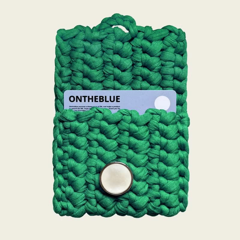 ontheblue button case _ green