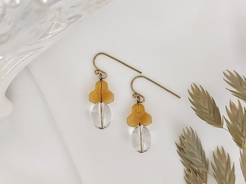 地仙 L'IMMORTEL chill系列 #18 垂墜耳飾 可改夾