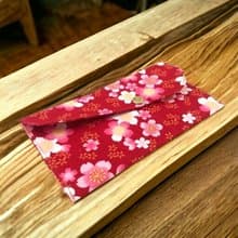 *唯一裡外同款布-櫻花系列紅包袋_可裝台幣十萬元_只給您最好的