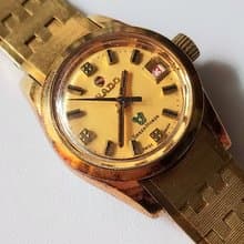 瑞士 RADO 雷達 Green horse 日期自動上鍊 女用機械古董手錶