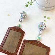 手作好禮 ALL PASS 貓咪伸縮扣環 +卡套 悠遊卡 證件套 卡夾