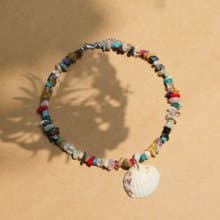 Necklace She Sells Seashell by the Seashore • Boho Chic Beach Handmade Jewelry