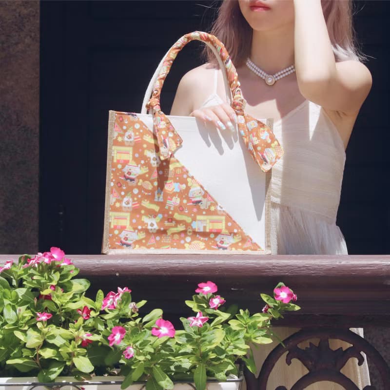 可可大王舞醉龍絲巾包