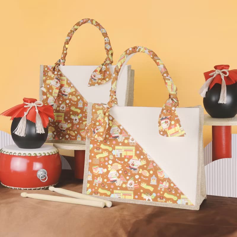 可可大王舞醉龍絲巾包