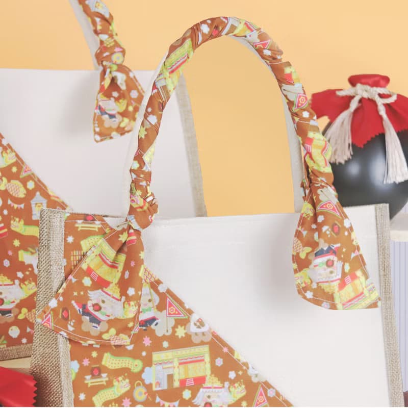 可可大王舞醉龍絲巾包