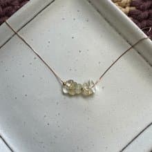 This is Neroli-黃水晶碎石項鍊 黃酮款