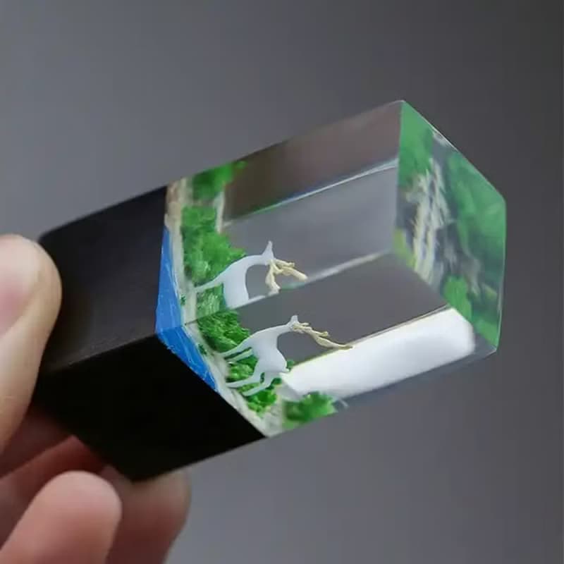 母親節限定 手工螢光印章- 金角白鹿 早鳥預購