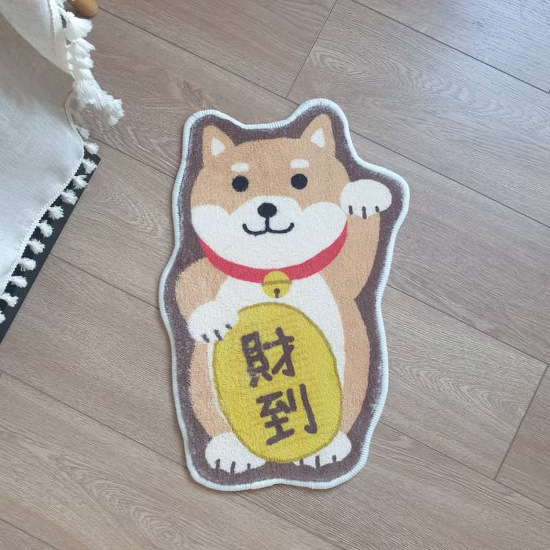 柴犬 地毯 地墊