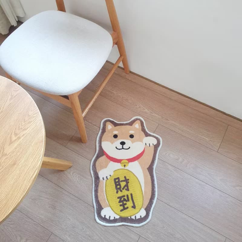 柴犬 地毯 地墊