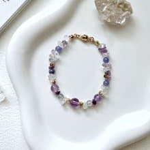 【生命靈數7】紫水晶創作手鍊