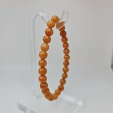 天然加溫橘紅翡活力手串 手珠 珠串 | 天然緬甸玉A貨翡翠