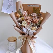 奶茶花束