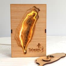 台灣/LED壓克力夜燈-點亮台灣/送外賓/外交禮品/出國禮物/送老外