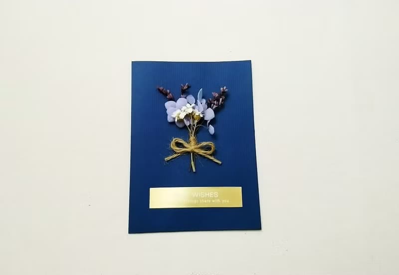 手工卡片 永生花卡片 乾燥花卡片 花束卡片 共4款 現貨
