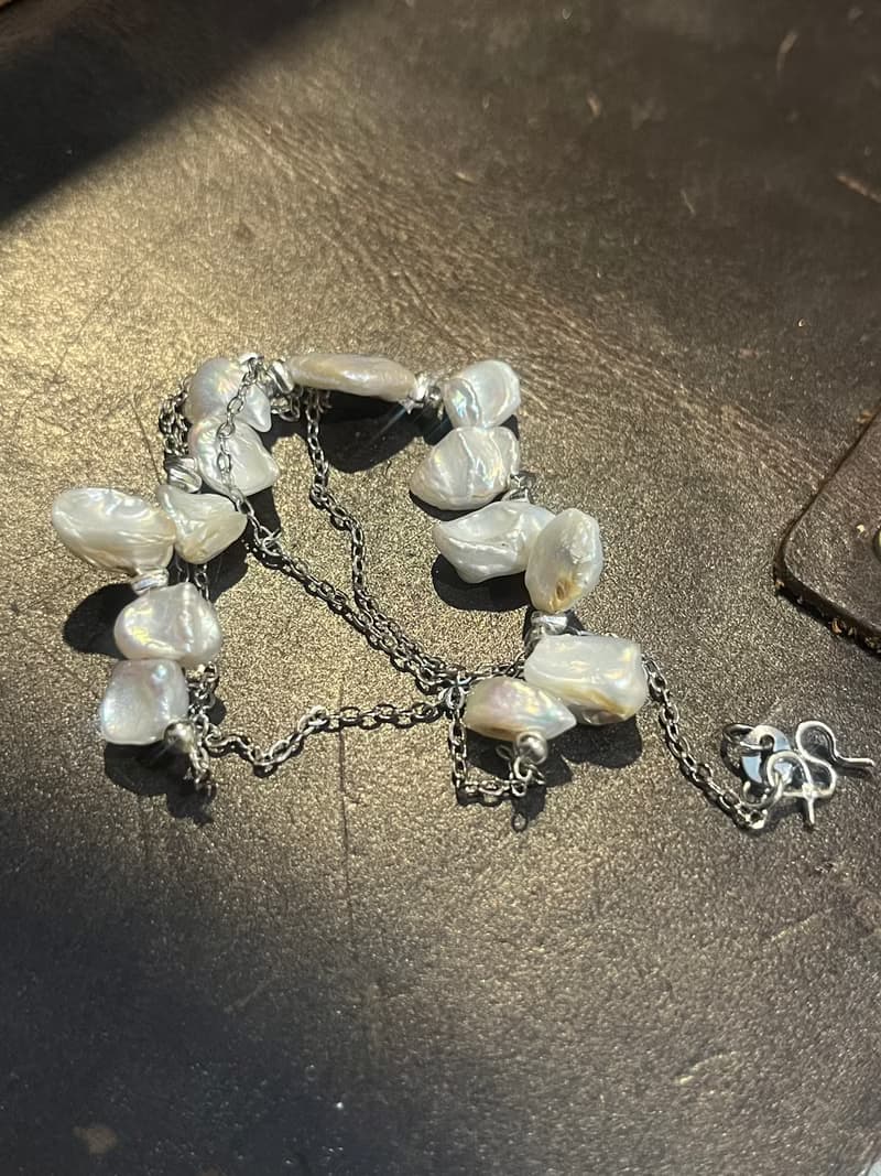 生而任性 珍珠 項鍊 巴洛克 珍珠項鍊 花瓣珍珠項鍊