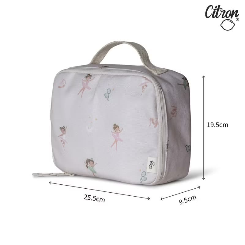快速出貨【Citron】保溫手提餐袋_芭蕾女孩