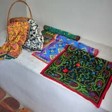 【熱門預購】手工重工薄透蕾絲刺繡披肩 圍巾 (5色) ISDP4801