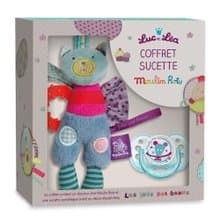 法國 Moulin Roty 喬麗絲 Luc & Lea 安撫奶嘴、安撫娃娃禮盒組