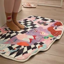 兔子洞系列 棋盤格地毯