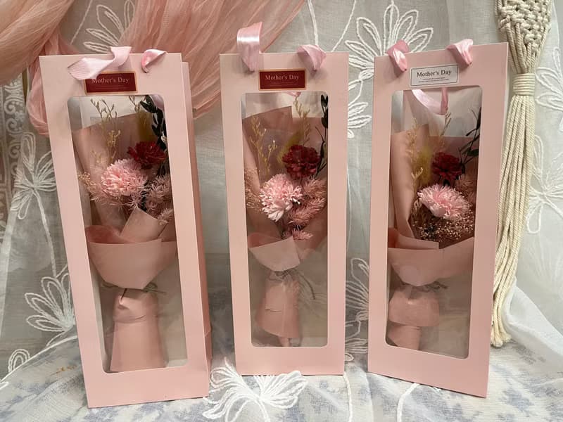 長型花束禮袋 畢業花禮 母親節花禮 生日花禮