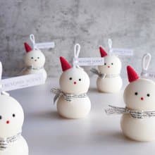 療癒雪人香氛蠟燭 (1入)