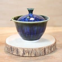 【送禮好物】耀洋 天目釉 蓋碗 蓋杯 鶯歌名家葉敏祥作品