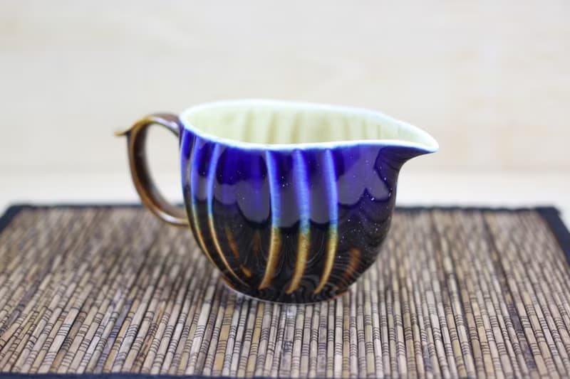 【母親節禮物】曉櫻 結晶釉 茶海 公道杯 鶯歌名家葉敏祥作品