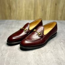 固特異手工真皮馬銜環樂福鞋 Goodyear Welt Horsebit Loafer
