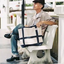 DADDY  TOTE BAG INDIGO